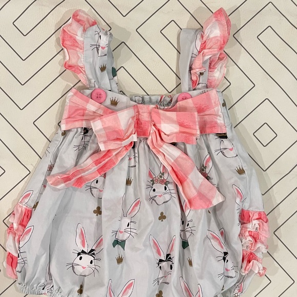 Natalie Grant Easter Bunny Bubble Outfit - Picture 2 of 10